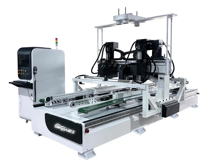 CNC Four Sides Wood Door Cutting Saw